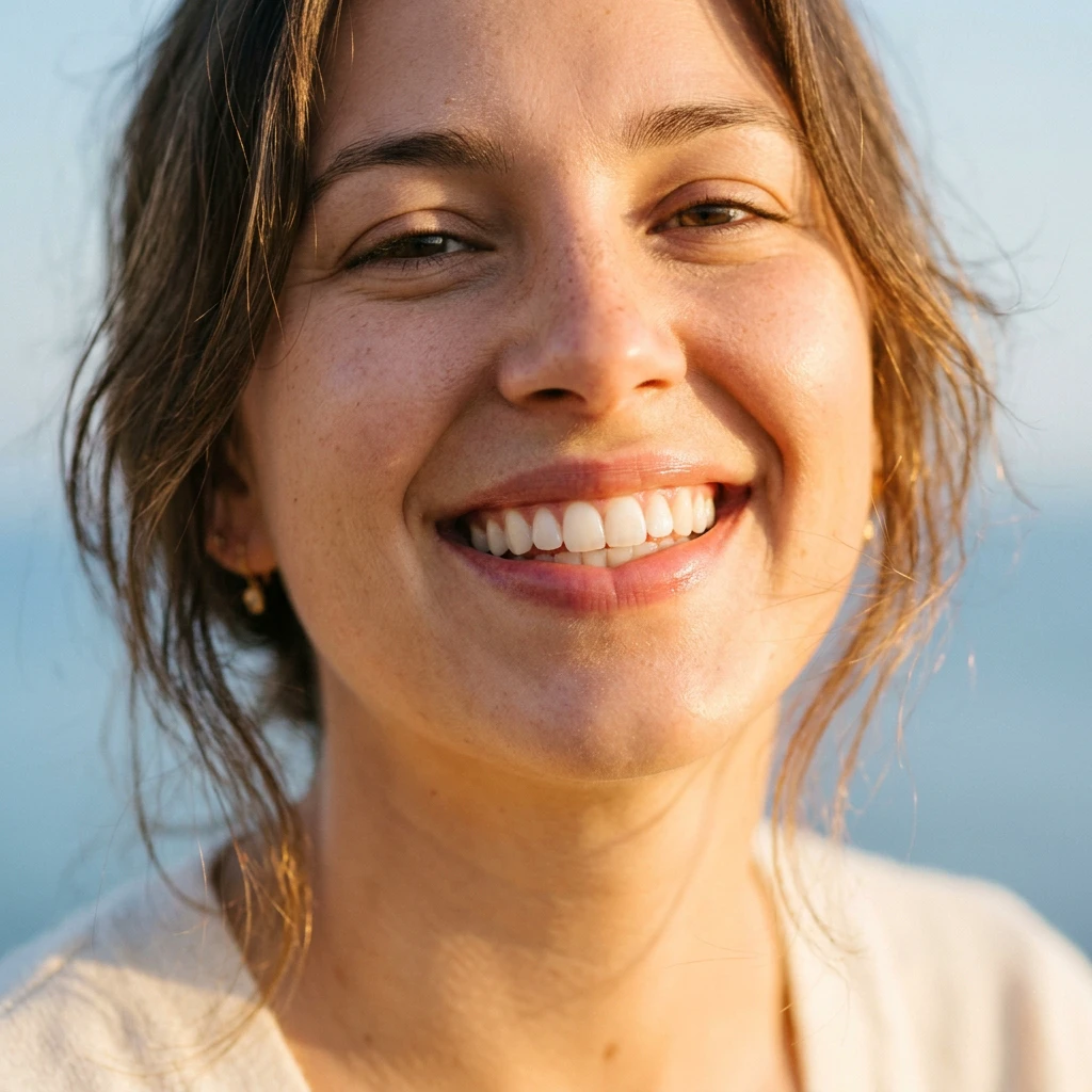 Bright confident smile